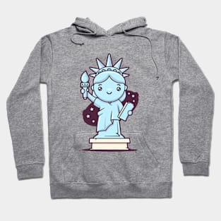 Cute Miss Liberty Hoodie